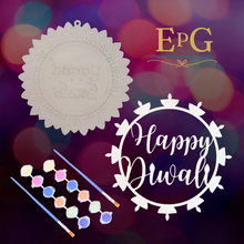Load image into Gallery viewer, Diwali Wreath Painting Kit