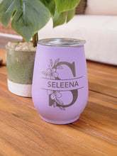 Load image into Gallery viewer, Monogram Wine Tumbler