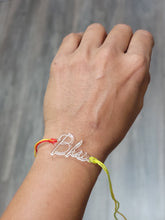 Load image into Gallery viewer, Acrylic Name Rakhi