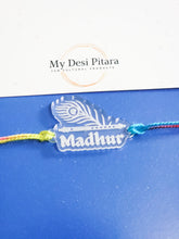 Load image into Gallery viewer, Custom Flute Feather Rakhi