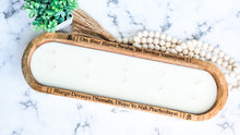 Load image into Gallery viewer, Wooden Dough Bowl Candle