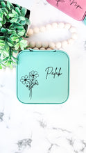 Load image into Gallery viewer, Birth Month Travel Jewelry Case