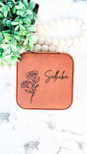 Load image into Gallery viewer, Birth Month Travel Jewelry Case