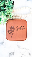 Load image into Gallery viewer, Birth Month Travel Jewelry Case