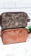 Load image into Gallery viewer, Custom Leather Toilet Bag