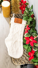 Load image into Gallery viewer, Personalized Christmas Wool Stocking