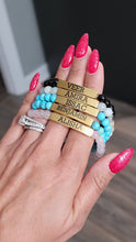 Load image into Gallery viewer, Personalized Gold Beaded Bracelet