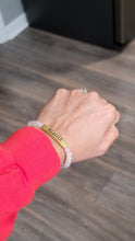 Load image into Gallery viewer, Personalized Gold Beaded Bracelet