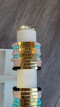 Load image into Gallery viewer, Personalized Gold Beaded Bracelet
