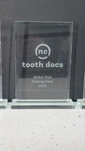 Load image into Gallery viewer, Rectangle Clear Glass Award Plaque