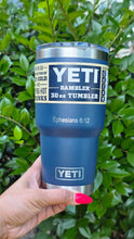 Load image into Gallery viewer, Engrave Your Own - a 30 oz. Tumbler Rambler