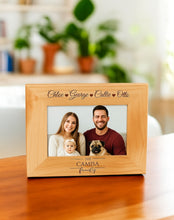 Load image into Gallery viewer, Personalized Wooden Photo Frame