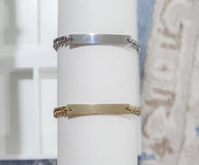 Load image into Gallery viewer, Personalized Adjustable Mini Baby Curved Bracelet