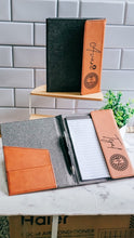 Load image into Gallery viewer, Custom Leatherette Padfolio