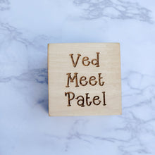Load image into Gallery viewer, Baby's Birth Block Keepsake