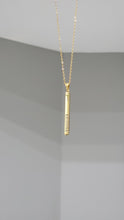 Load image into Gallery viewer, Personalized Block Necklace