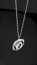 Load image into Gallery viewer, Personalized Football Necklace