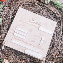 Load image into Gallery viewer, Christmas Wishlist Plaque
