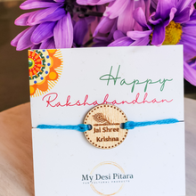 Load image into Gallery viewer, Engraved Jai Shree Rakhi