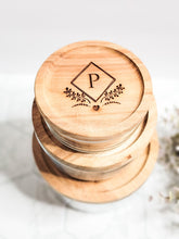 Load image into Gallery viewer, Glass Containers Round Vine (Set of 3)
