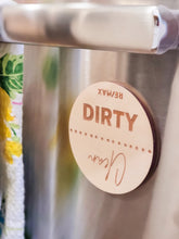 Load image into Gallery viewer, Clean Dirty Dishwasher Magnet