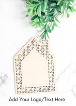 Load image into Gallery viewer, Rattan Style Home Gift Tag