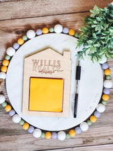 Load image into Gallery viewer, Home Sticky Note Holder