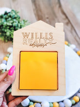 Load image into Gallery viewer, Home Sticky Note Holder