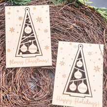 Load image into Gallery viewer, Christmas Card Ornament