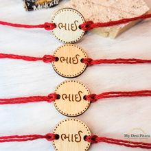 Load image into Gallery viewer, Bhai Gujarati Rakhi