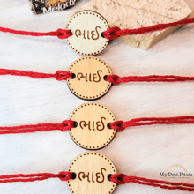 Load image into Gallery viewer, Bhai Gujarati Rakhi