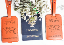 Load image into Gallery viewer, Let's Travel Luggage Tag