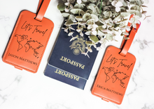 Load image into Gallery viewer, Let's Travel Luggage Tag