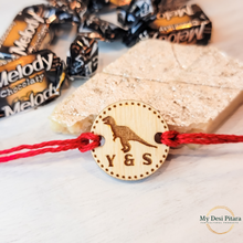 Load image into Gallery viewer, Dinosaurs Rakhi