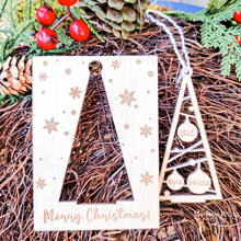 Load image into Gallery viewer, Christmas Card Ornament