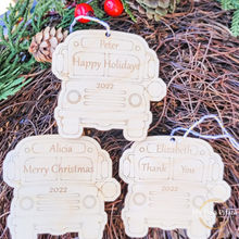 Load image into Gallery viewer, School Bus Driver Coloring Ornament
