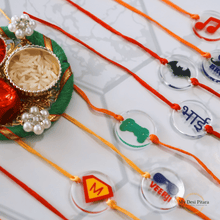 Load image into Gallery viewer, Clear acrylic gaming controller rakhi with green design.