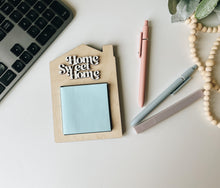 Load image into Gallery viewer, Home Sticky Note Holder