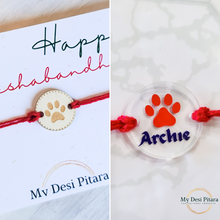 Load image into Gallery viewer, Dog Paws Rakhi