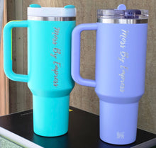 Load image into Gallery viewer, Custom cups engraved for business with names
