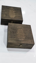 Load image into Gallery viewer, Personalized Wooden Memory Box
