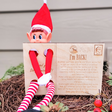 Load image into Gallery viewer, Elf On Shelf Holder Postcard
