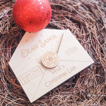 Load image into Gallery viewer, Santa Envelope Ornament
